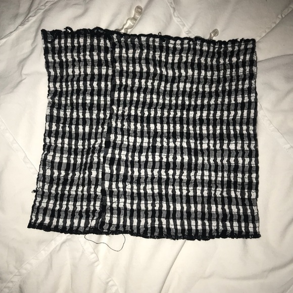 Gingham tube top - Picture 2 of 2